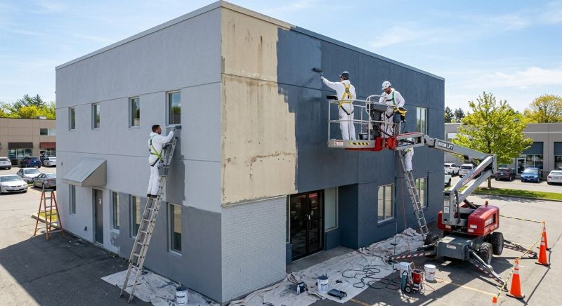 Commercial Concrete Painting in Greeley, CO